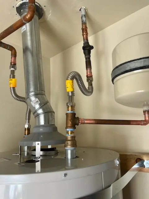 Water heater installation and plumbing repair in Gold Run